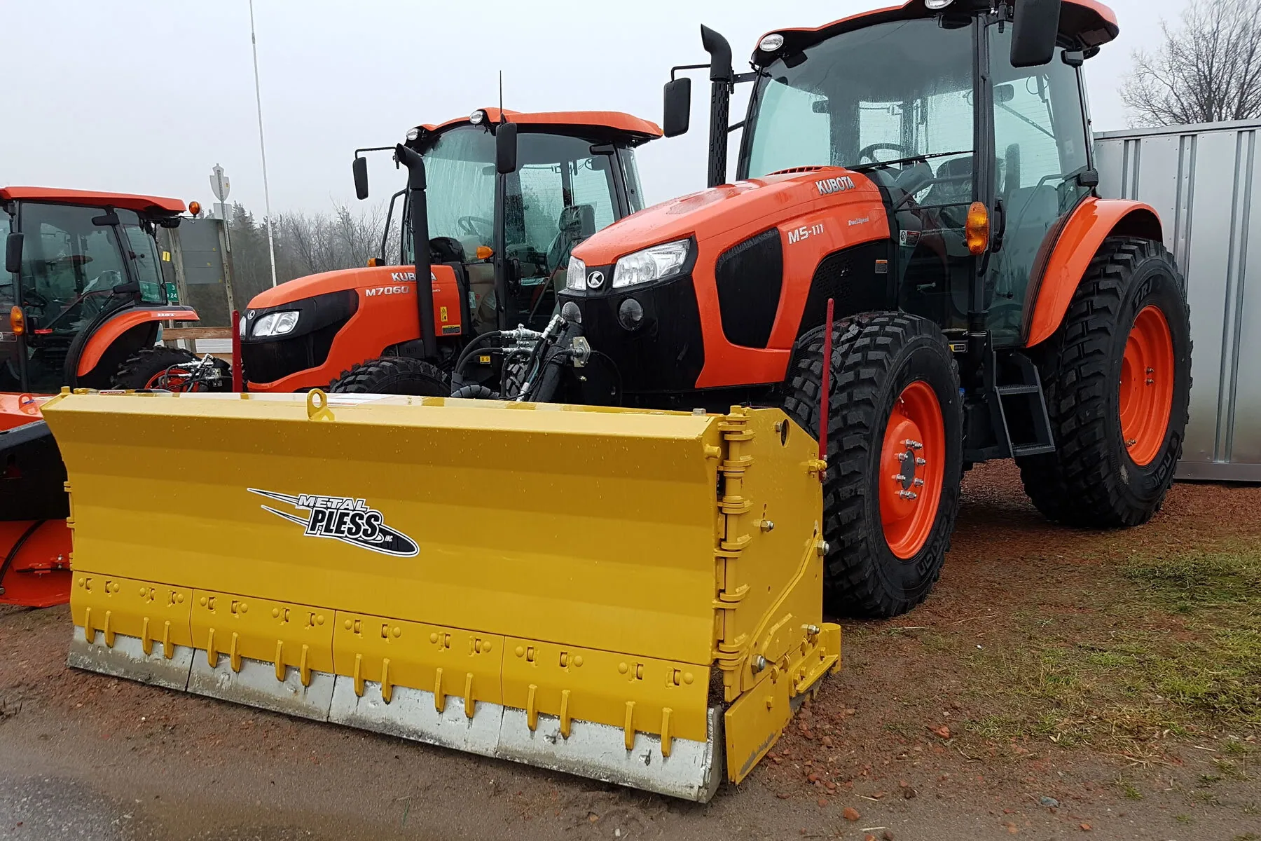 Greenland sidewalk snow equipment