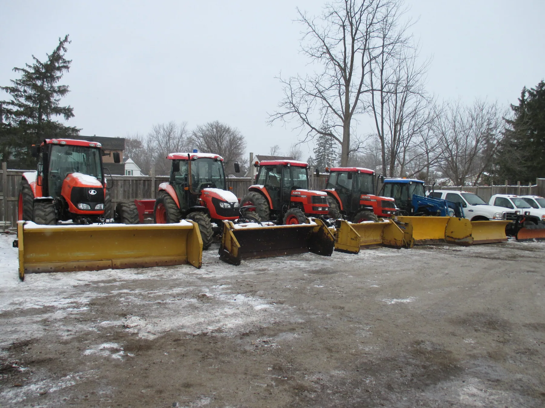 Greenland loaders and snow equipment